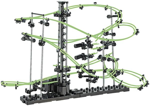 Professionelle Kugel-Achterbahn, 502-teilig, nachleuchtend