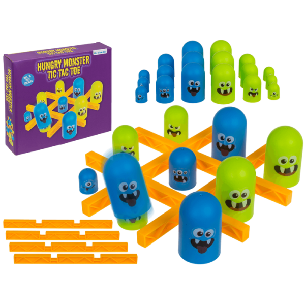 Tic Tac Toe, Hungriges Monster Spiel