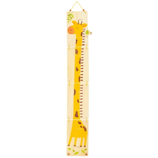 Höhenmesser Grössentabelle Giraffe von 75cm bis 155cm